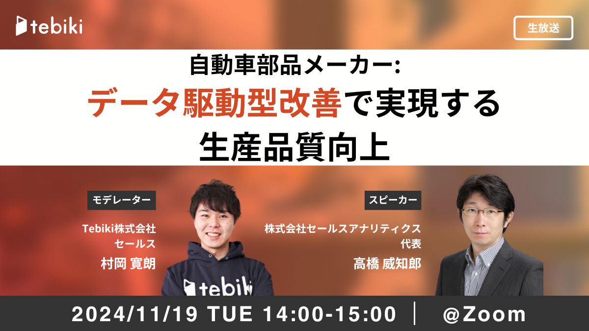 自動車部品メーカー: データ駆動型改善で実現する生産品質向上