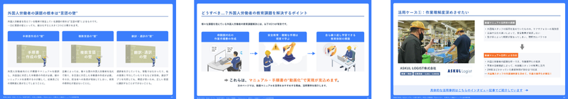 外国人労働者に「伝わらない」を解決した動画マニュアル活用事例集