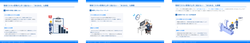 現場力を高めるスキル管理のコツ