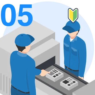 教育記録と教育計画を比較し、不足しているスキルを個別でフォロー