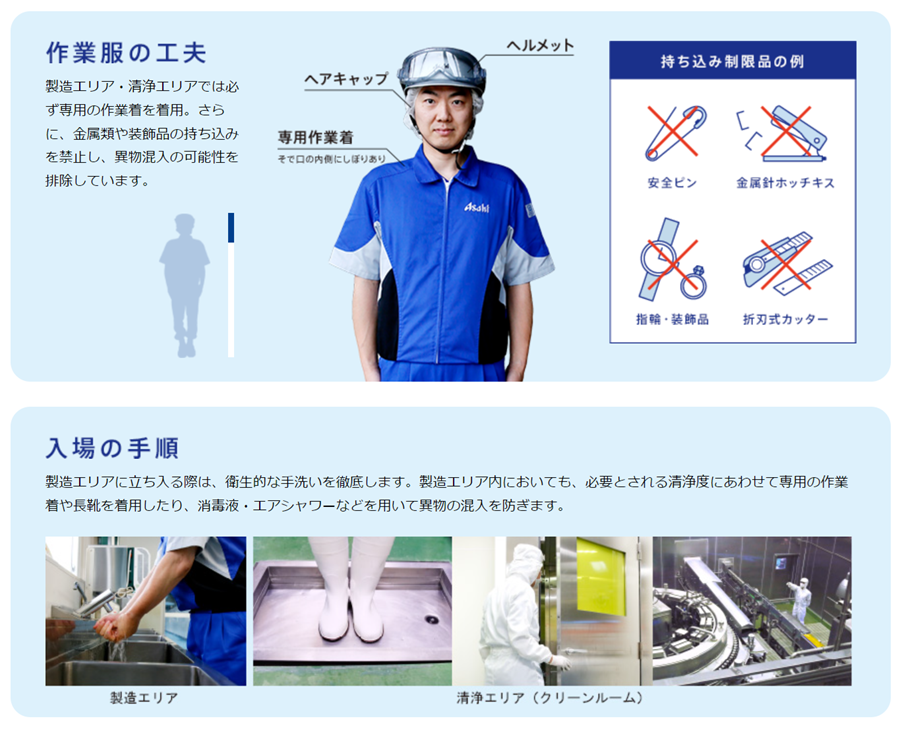 大手企業が実践！毛髪混入対策事例