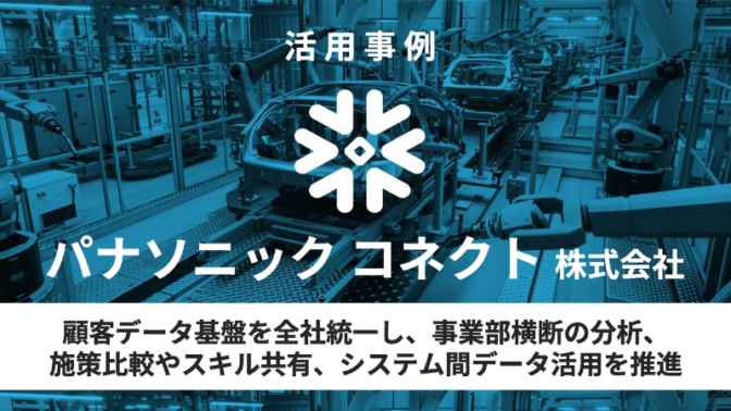 【活用事例】顧客データ基盤を全社統一し、事業部横断の分析・施策比較やスキル共有、システム間データ活用を推進