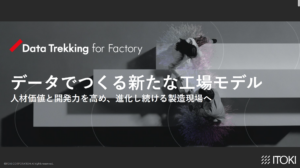【活用事例】データでつくる新たな工場モデル